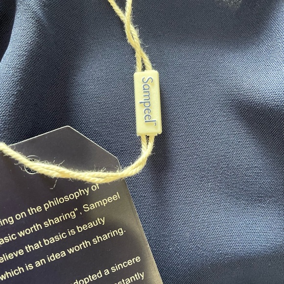 NWT Petal Sleeve Wrap Dress - Picture 9 of 11